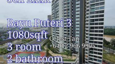 Bayu Puteri 3 1080sqft 3 Room 2 Bathroom  1