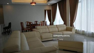 Fully furnished penthouse for rent. Strategic location with KLCC view. 1