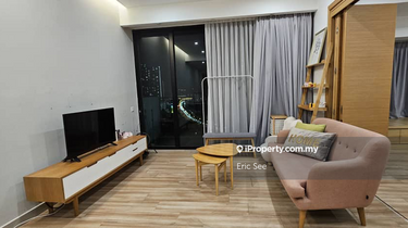 High floor One bedroom unit fully furnished  1