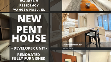 Brand New Penthouse Unit. Developer Unit. Renovated Furnished Unit. 1