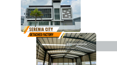 1 Acre Detached Factory for sale, Serenia City, Sepang, Kota Warisan 1