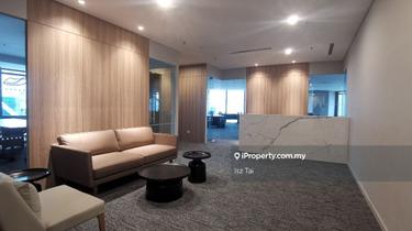 Ilham Tower Model Interior Design Fully Fitted Office 1