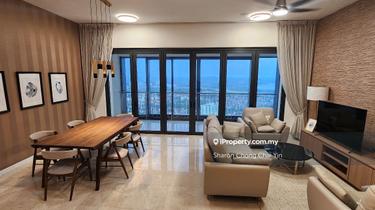 Astaka Condominium @ Interior design unit Balcony face east direction  1