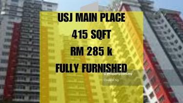 Freehold Usj Main Place Residence Studio Fully Furnish Subang Jaya  1