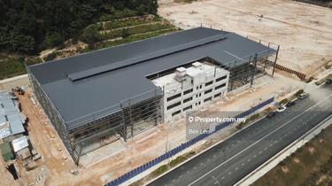 New warehouse/light industrial factory with rooftop, facing mainroad 1