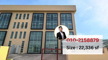 3 Storey Detached Factory Setia Alam , Meru 1