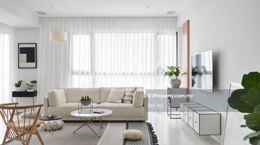Setapak new freehold condo/5mins to mrt/free furnish/100% loan 1