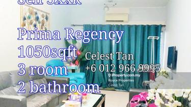 Prima Regency 1050sqft 3 Room 2 Bathroom  1
