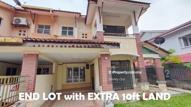 2 storey end lot house with extra 10 feet land  1