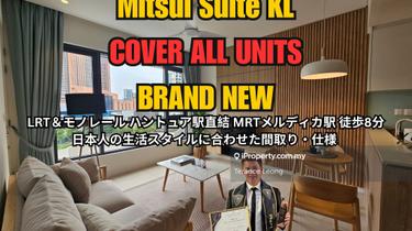 Fully furnish japanese concept direct link to mall LRT cover all units 1