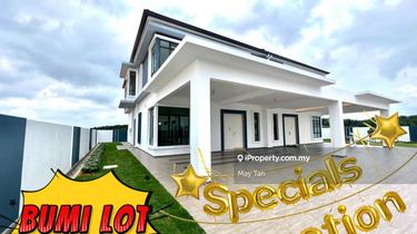 Bumi lot double storey Semi d/Taman kluang perdana  1