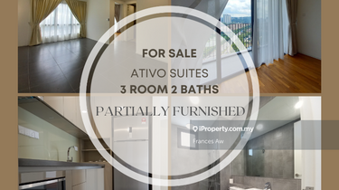 For sale 3 room 2 bath new Ativo Suite Bandar Sri Damansara 1
