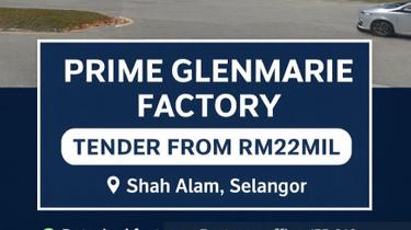 Glenmarie Freehold Factory 59,804sf Tender Opens Rm22mil Dont Miss 1