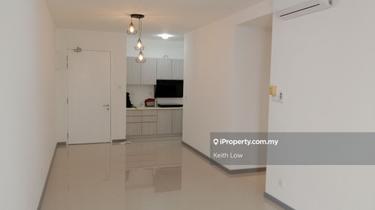 Nice facilities view, Low floor, Partially furnished with curtain 1