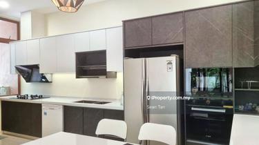 Partly furnished Semi D for Rent from August  1