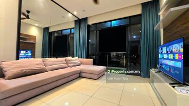 Fully Furnished Cozy Unit biggest with balcony unit, New Condition  1