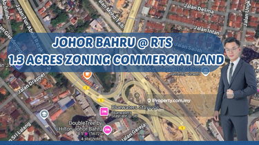 Johor Bahru Close to Rts Zoning Commercial Land Beside Main Road 1