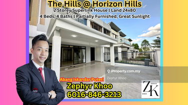 The Hills @ Horizon Hills 2 Storey Superlink House For Rent 1