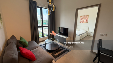 Brand new mossaz 2 bedroom actual unit with fully furnish 1