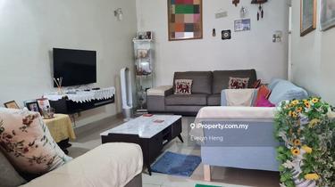 Single Storey Terrace House End Lot with Extra Land near spore  1