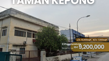 Taman Kepong Freehold 2 Storey Detached Factory for Sale  1