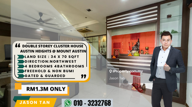 Austin Heights @ Mount Austin @ Double Storey Cluster House 1
