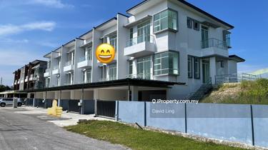 Kitang Heights two storey intermediate terrace with sub-basement. 1