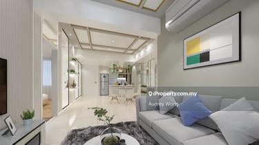 Freehold Residential Condo, Walk 35 Steps to MRT, Low Density 1