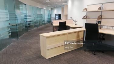High Floor Partial Furnished Office for Rent 1