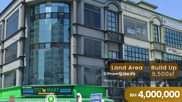 Taman Serdang Perdana 4 Storey Corner Shop Lot For Sale    1