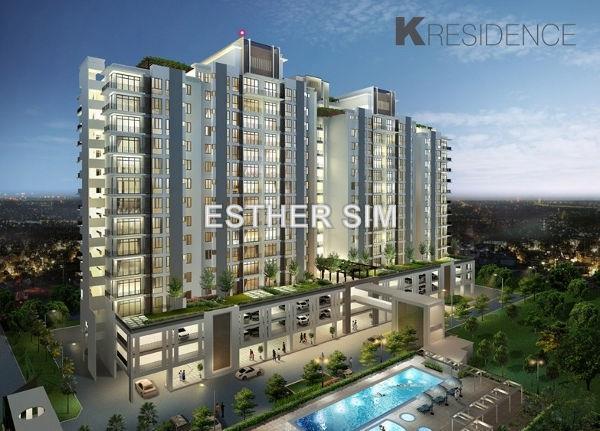 K Residence Condominium Big Size corner for Sale