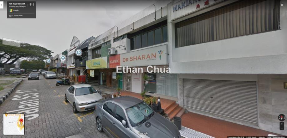 Ss17 mainroad 2 storey prime shoplot for sale with tenancy 