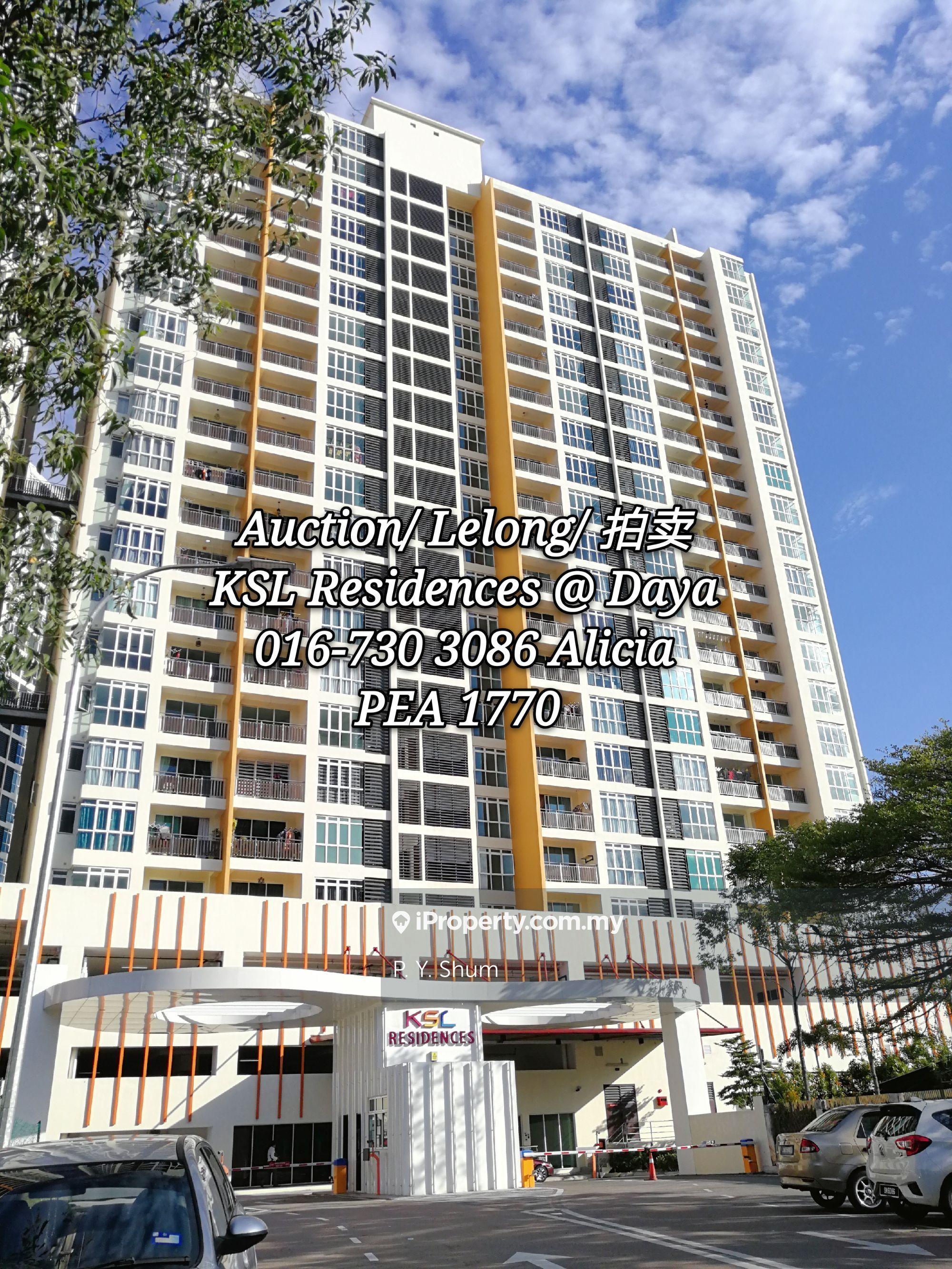Ksl Residences Daya For Bank Lelong 