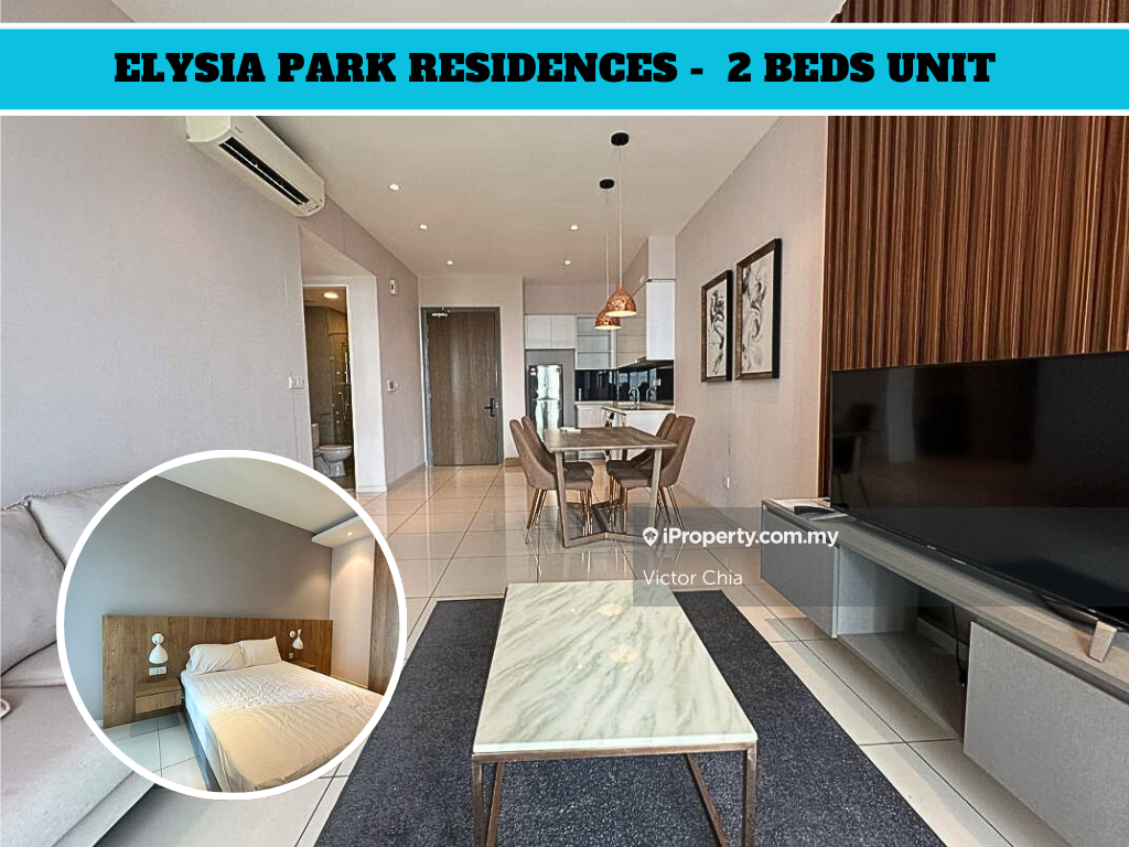 Cheap Elysia Park - 2 Beds Type Only Rm450k