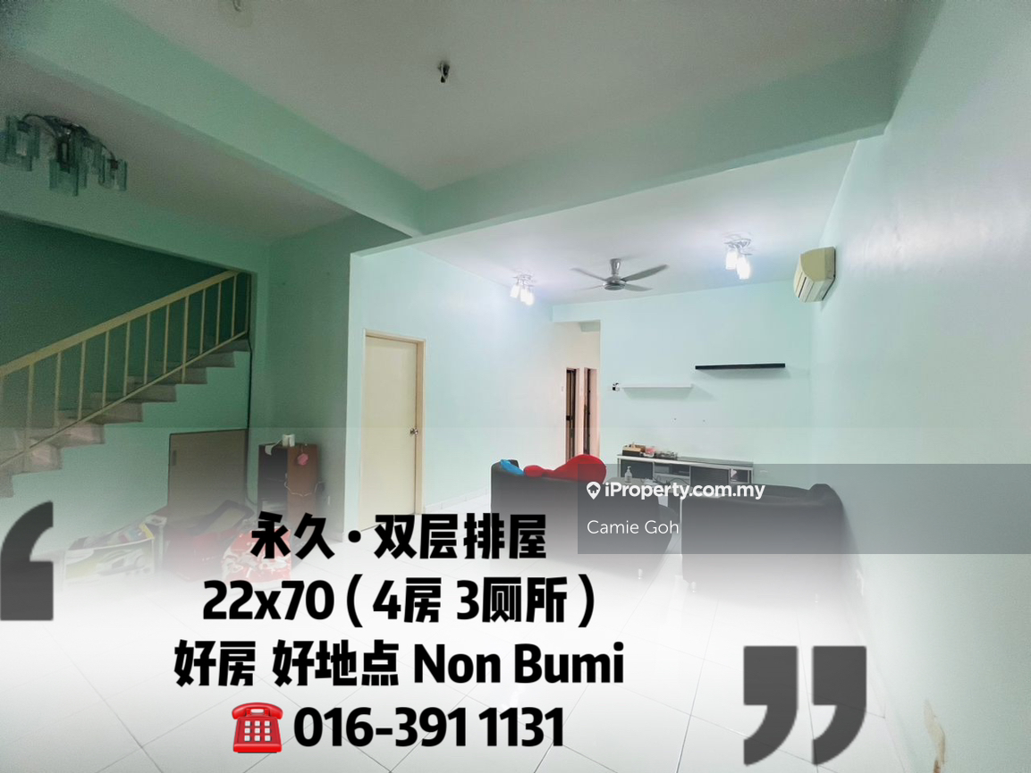 Double storey terrace house @ tmn bukit cheng