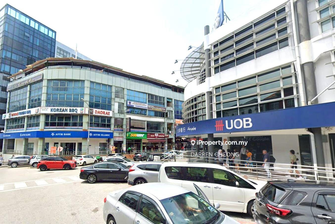 Corner unit, facing main road, bank area, high foot traffic