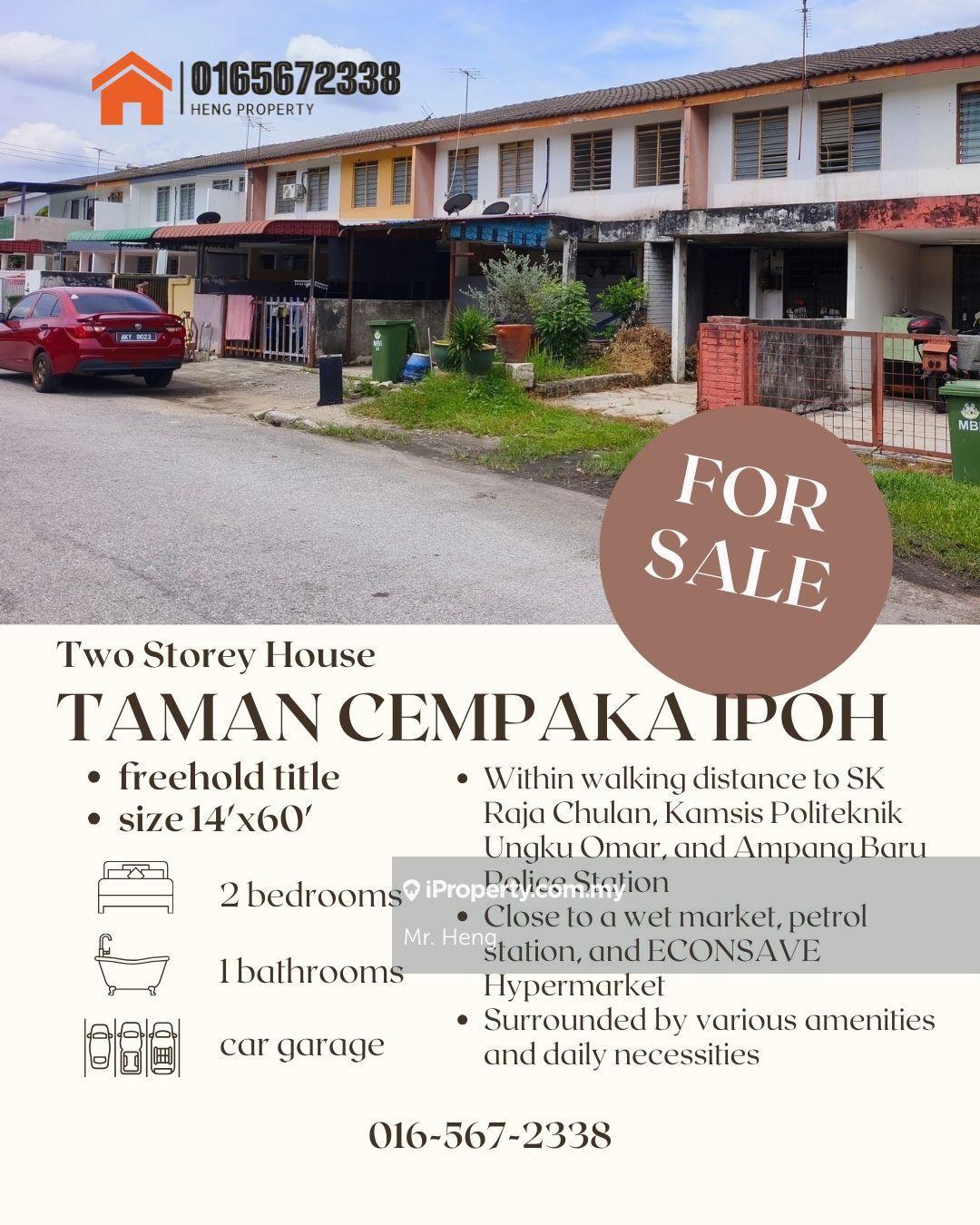 Taman Cempaka freehold 2-storey house for Sale