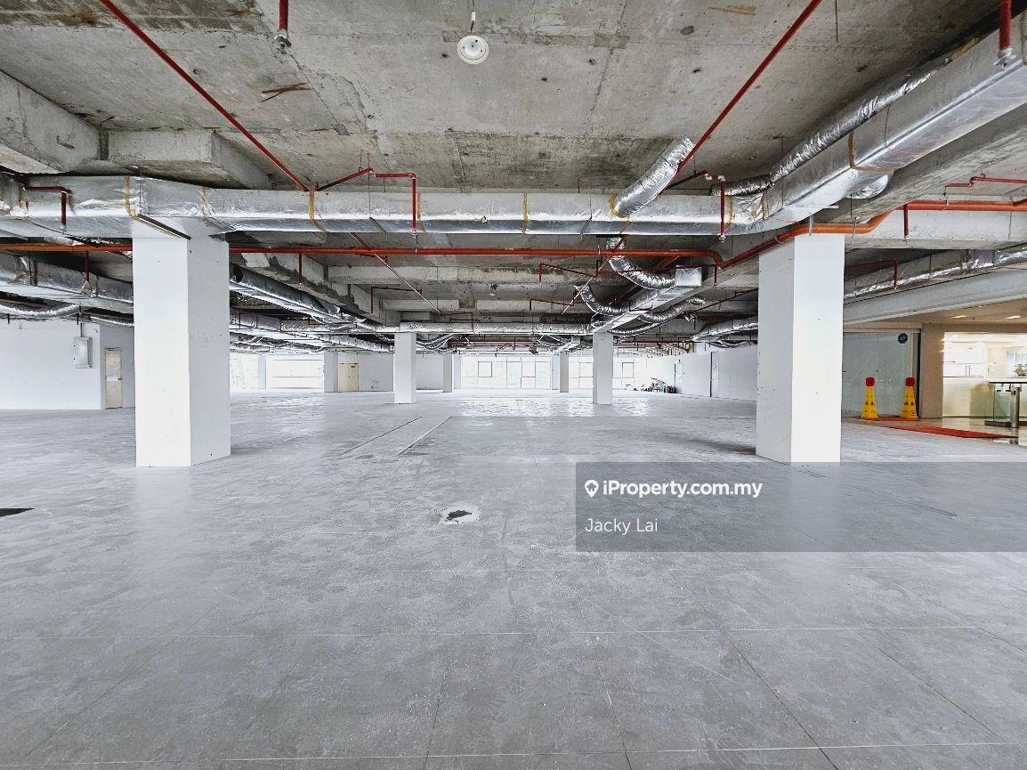 Covered walkway to MRT and Malls