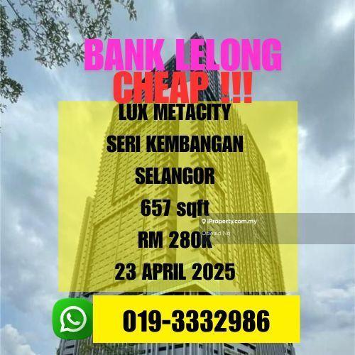 Bank Lelong Meta City Seri Kembangan Selangor