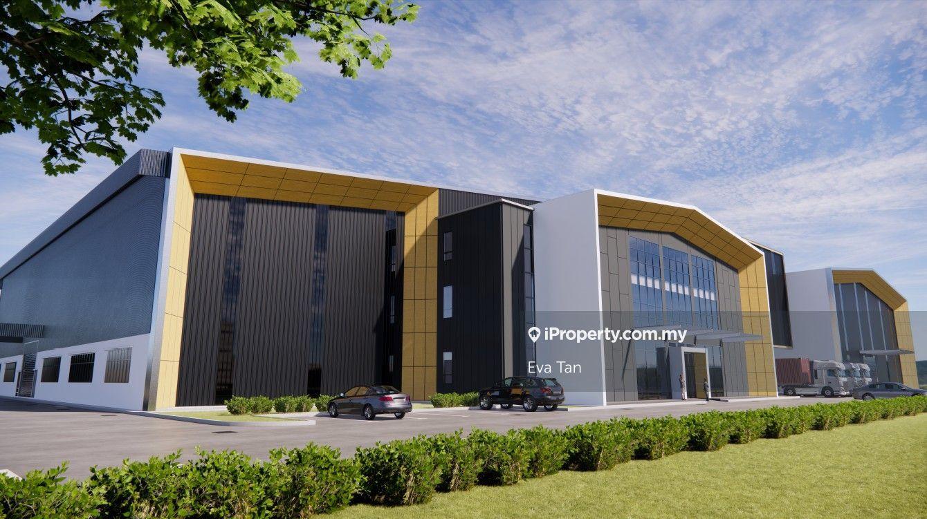Newly Detached Factory at Nusa Cemerlang for rent