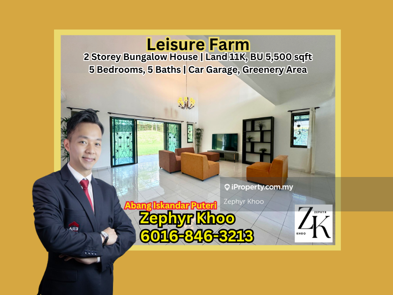 Leisure Farm Double Storey Bungalow For Sale