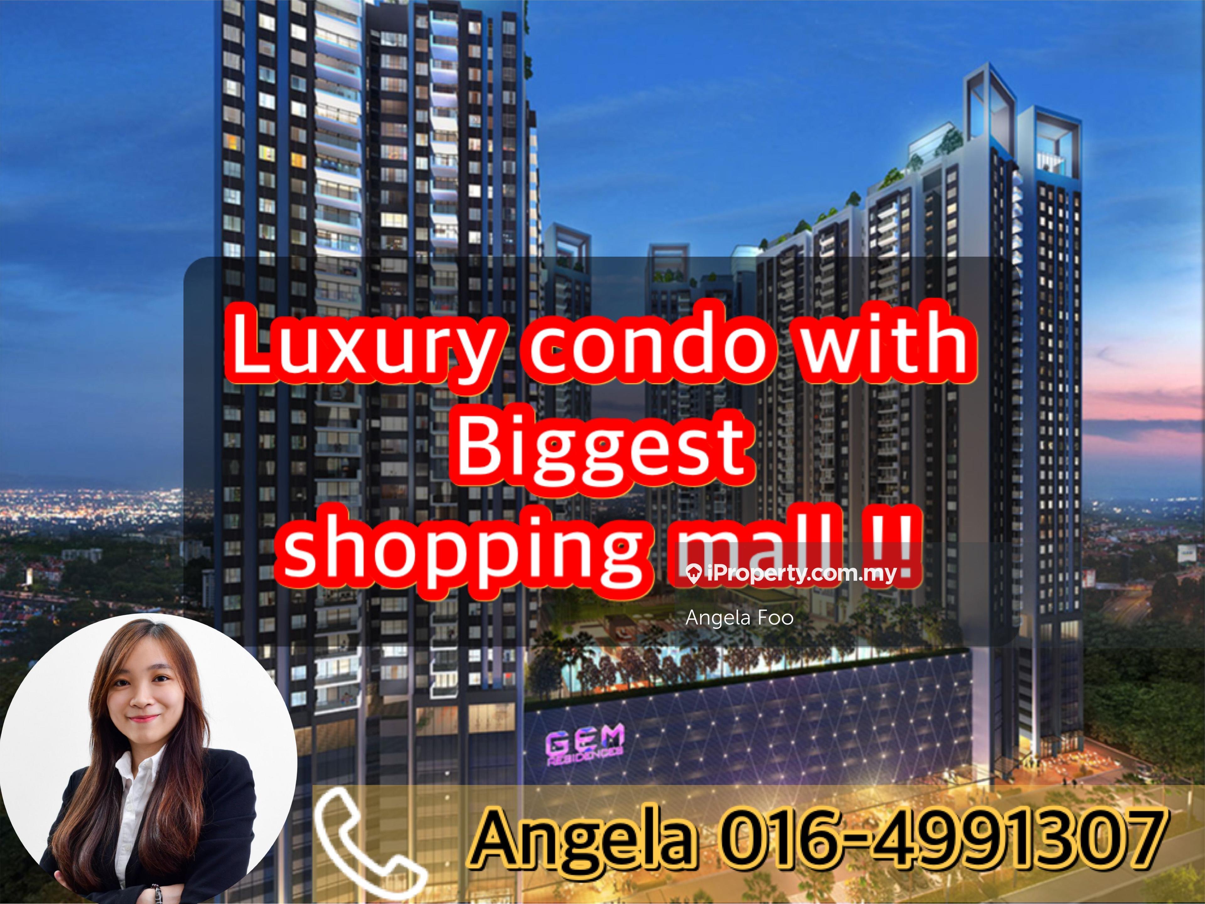 Gem Residences @ Perai, direct developer new unit, free legal fee!!