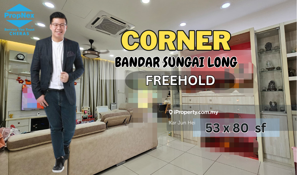 Cheap Nice Reno 2 Stry Corner Semi D at Bandar Sungai Long