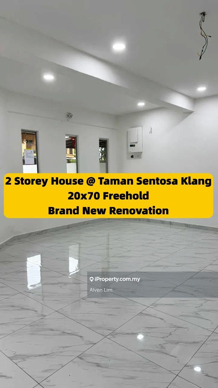 Taman Sentosa, 2 Storey House, 20x70, Freehold, Brand New Condition