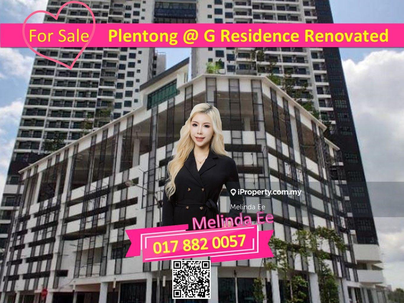 Masai Plentong @ G Residence Renovated 2bed Can Full Loan