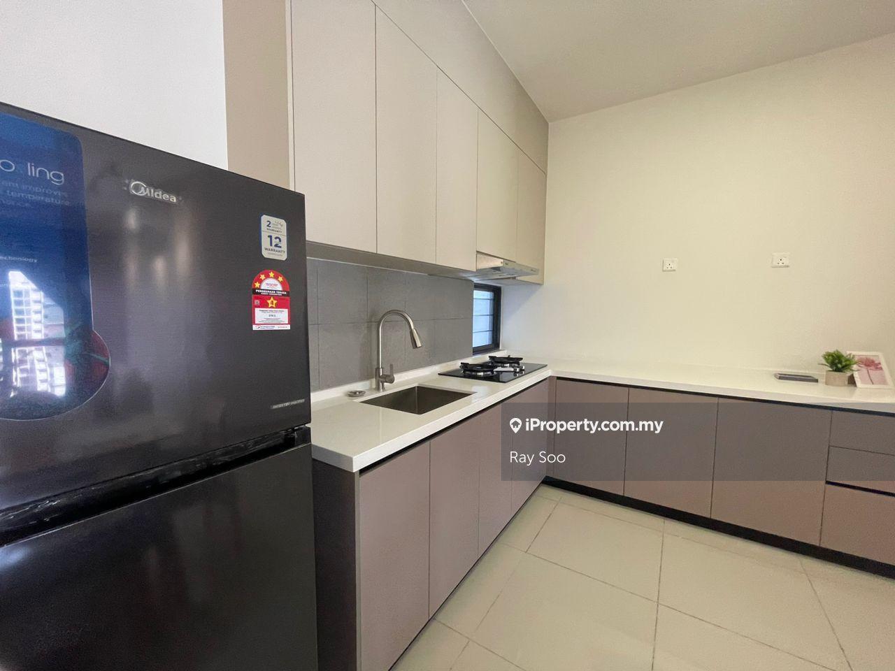 Partly Furnished High Floor