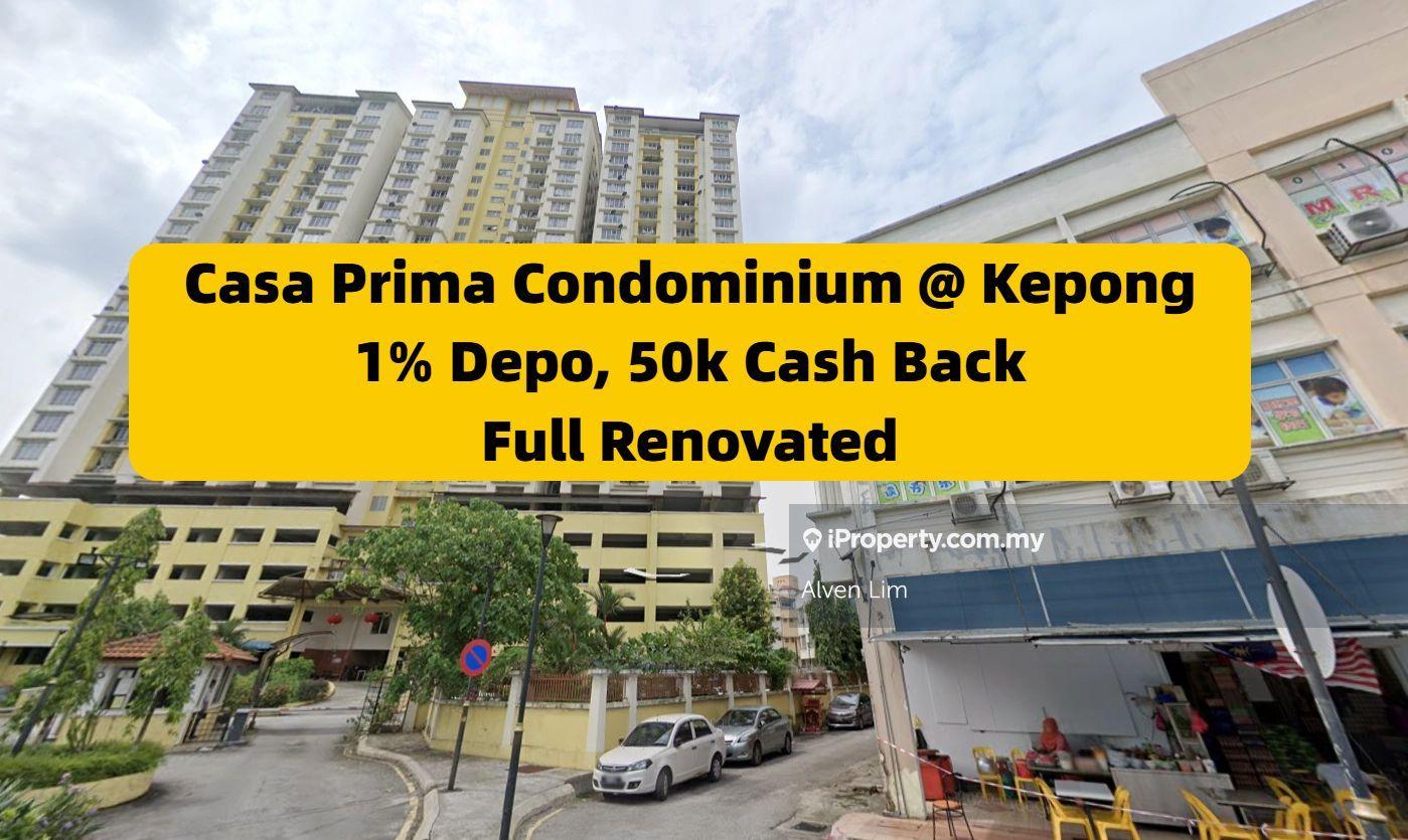 Well kept condition, Mid Floor, Modern Renovation, 1% deposit