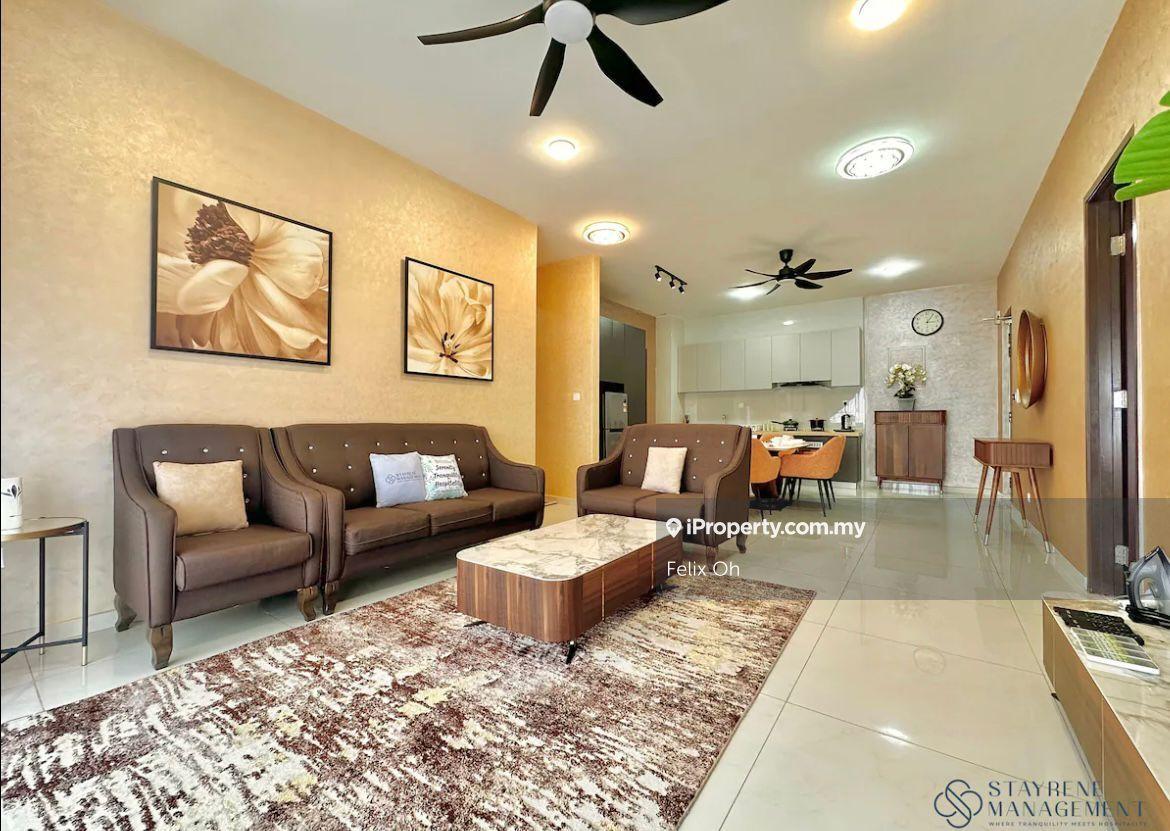 Condominium for rent, danga bay, fully furnished, high floor,