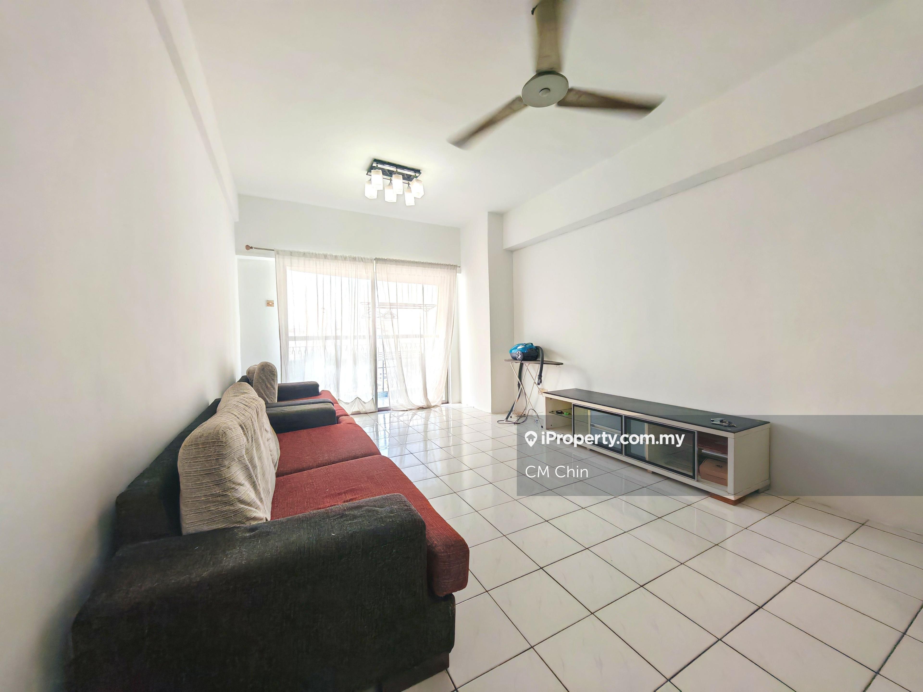 Partly Furnished Pandan Villa Condo, Pandan Indah, Ampang, Lrt