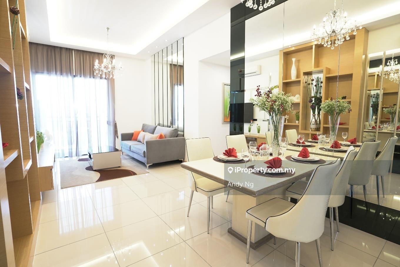Integrated development with commercial spaces